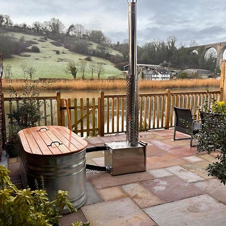 Viaduct River View & Outdoor Bath - Couples Retreat Calstock 外观 照片
