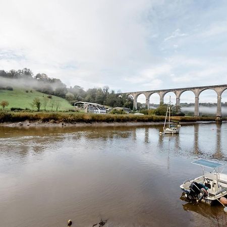 Viaduct River View & Outdoor Bath - Couples Retreat Calstock 外观 照片